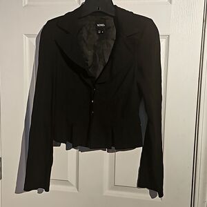 XOXO  Black Business  Casual Small Blazer Suit Top